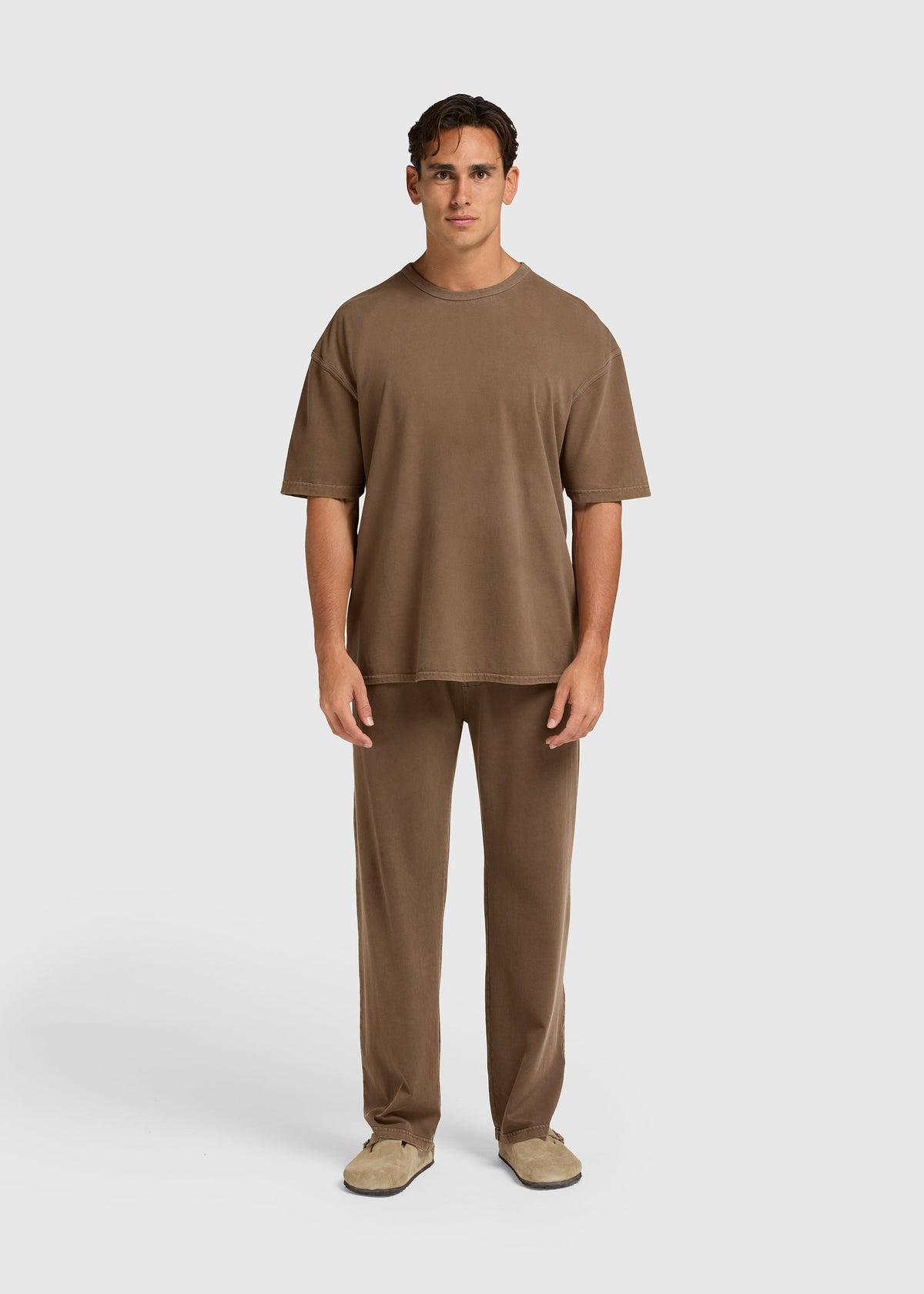 FABEL Soft Lounge Pants – Brown