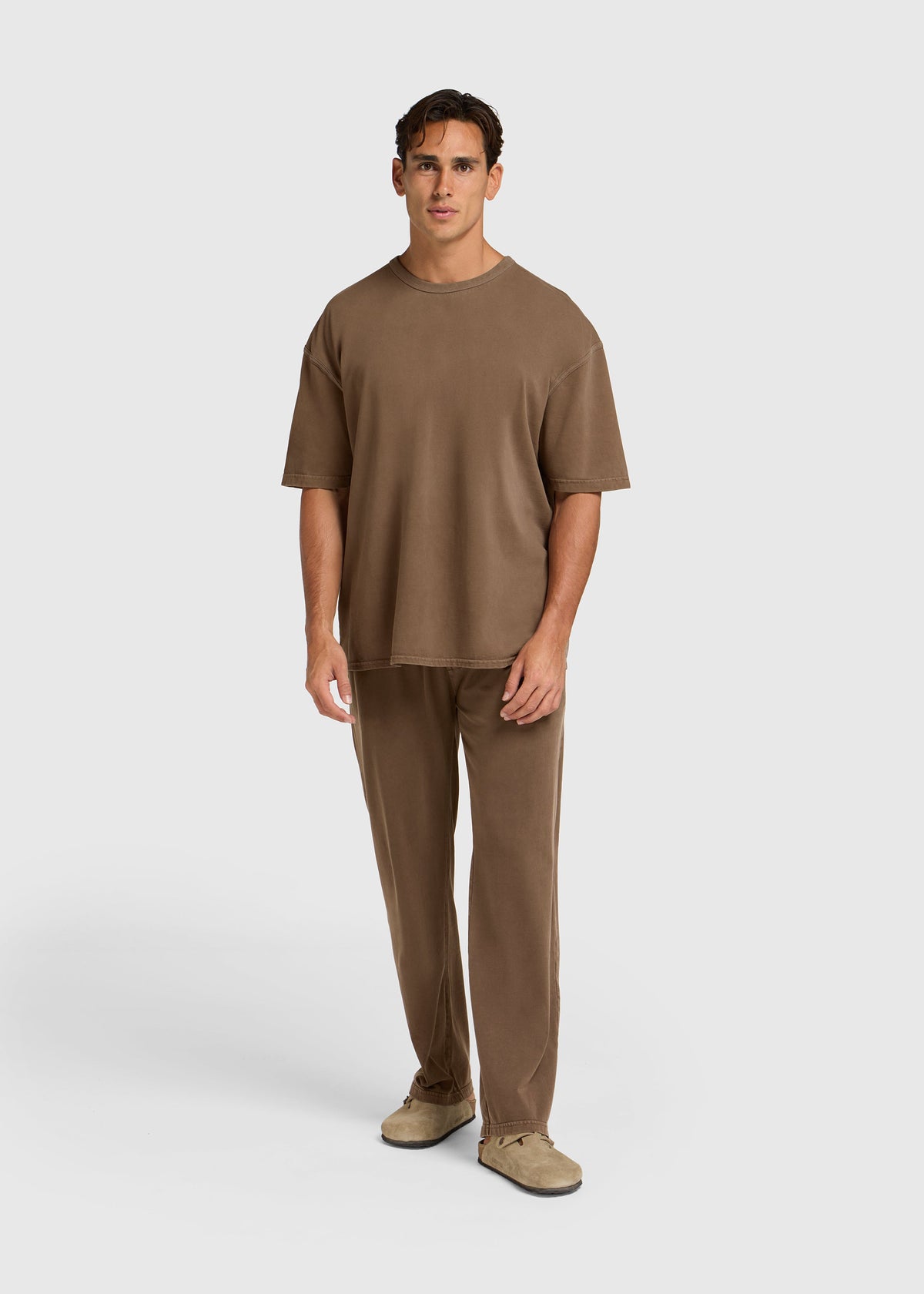FABEL Soft Lounge Pants – Brown
