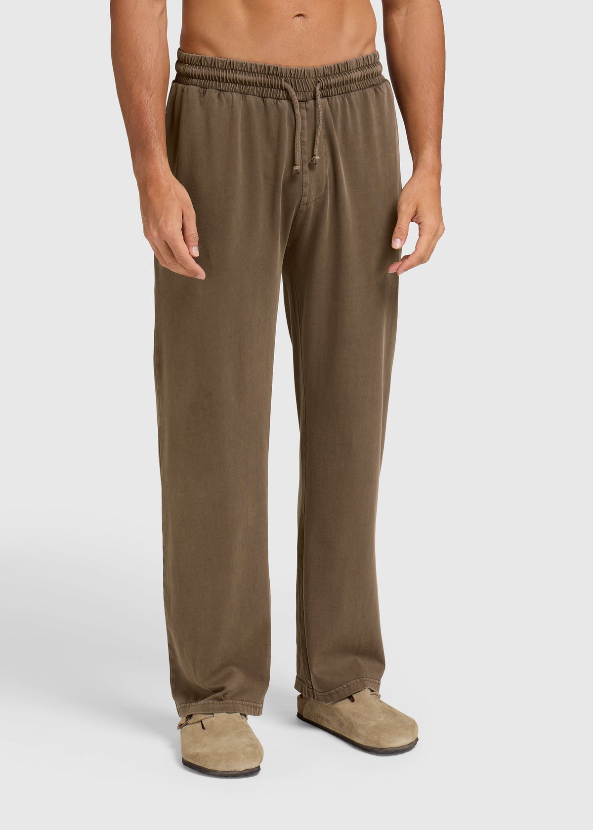 FABEL Soft Lounge Pants – Brown