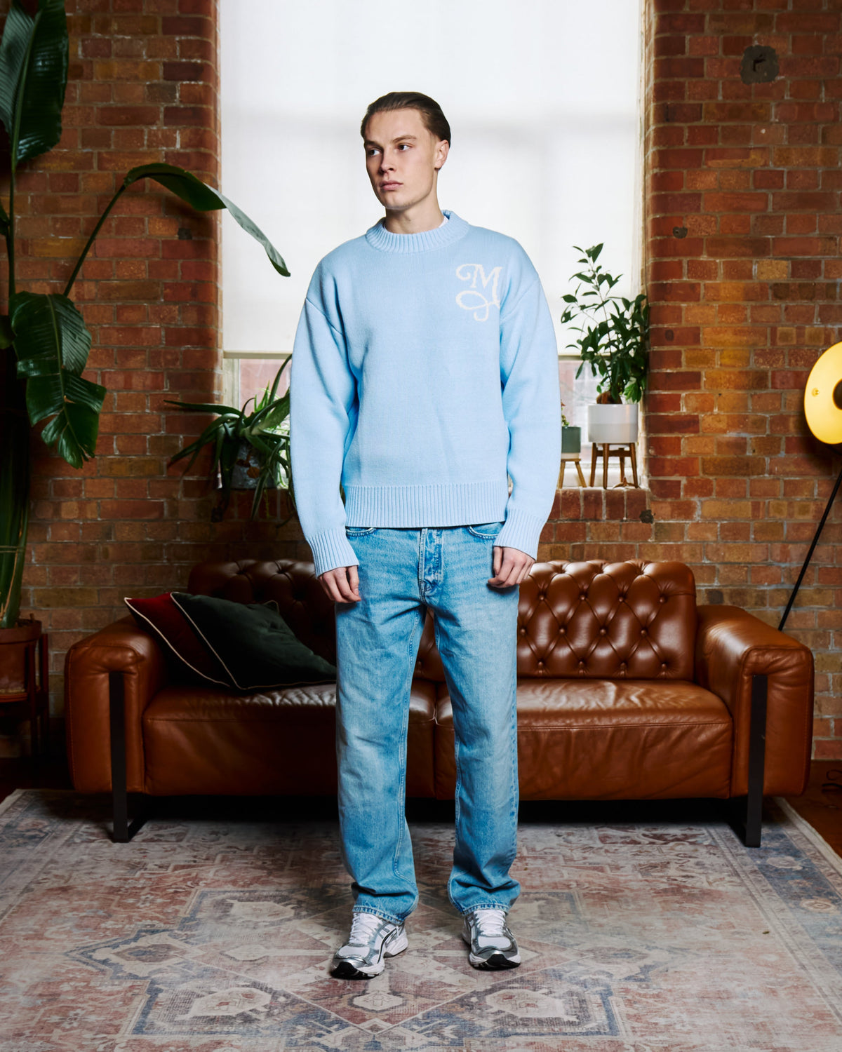 FABEL Signature M Sweater – Blue