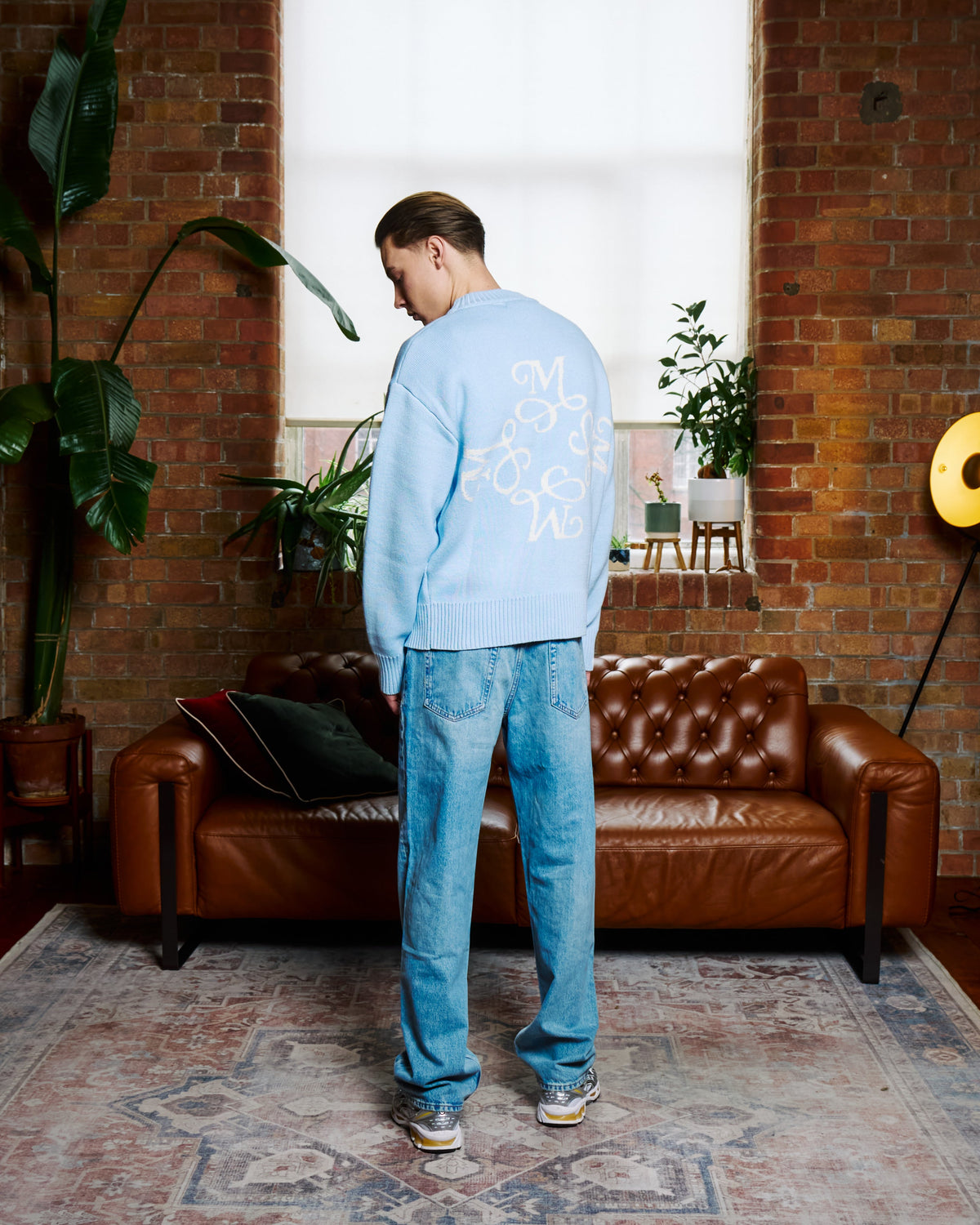 FABEL Signature M Sweater – Blue