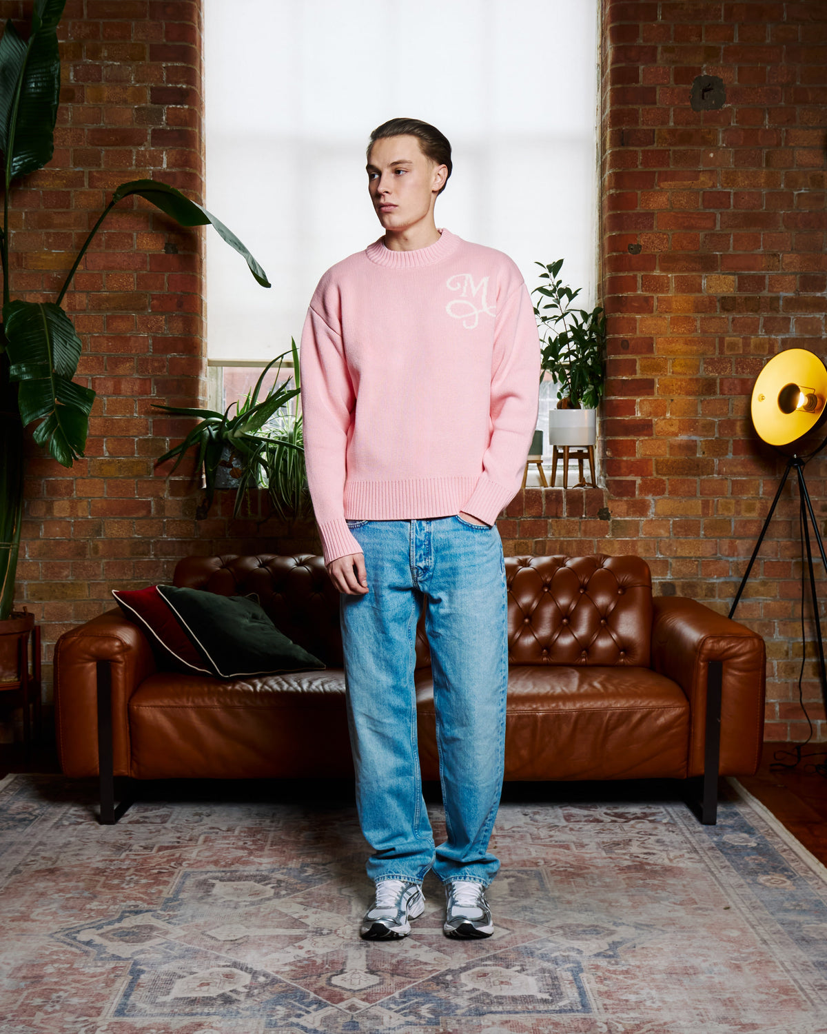 FABEL Signature M Sweater – Pink