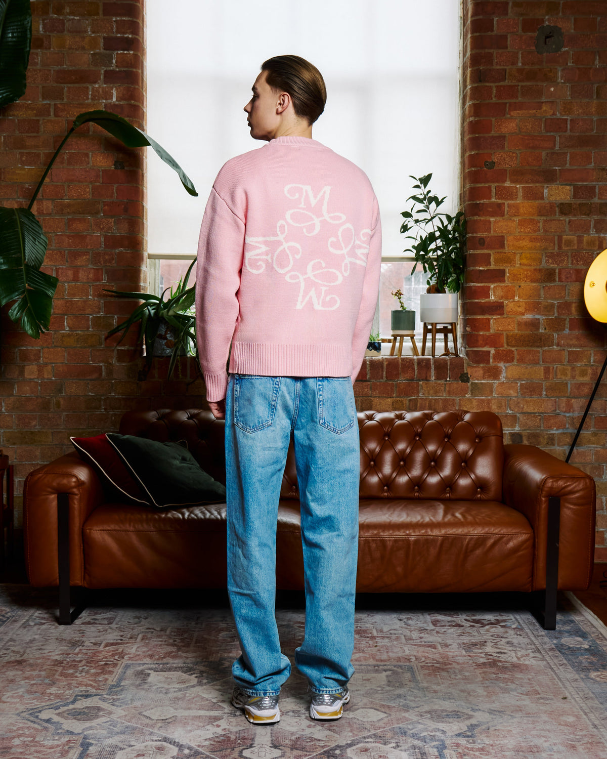 FABEL Signature M Sweater – Pink