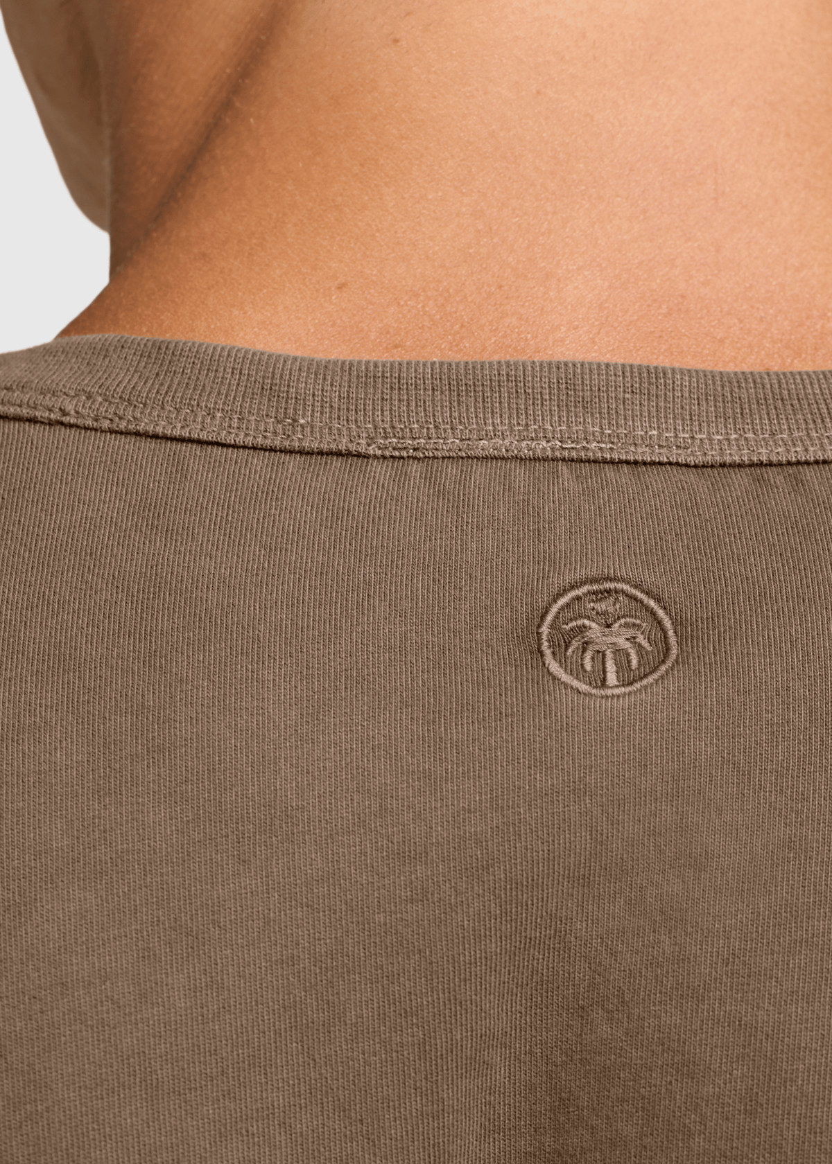 FABEL Soft Lounge Tee – Brown