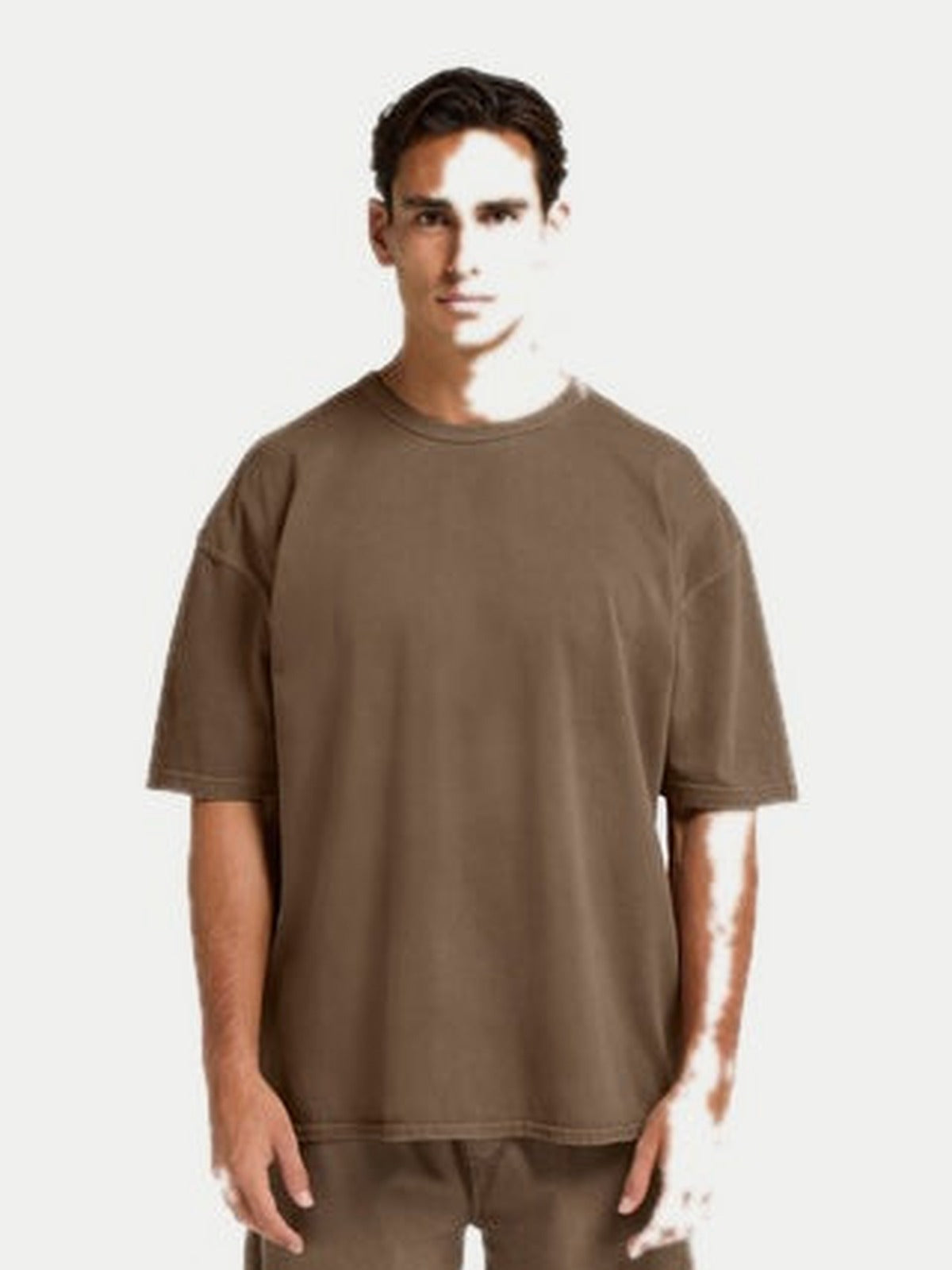 FABEL Zacht Lounge T-shirt – Bruin