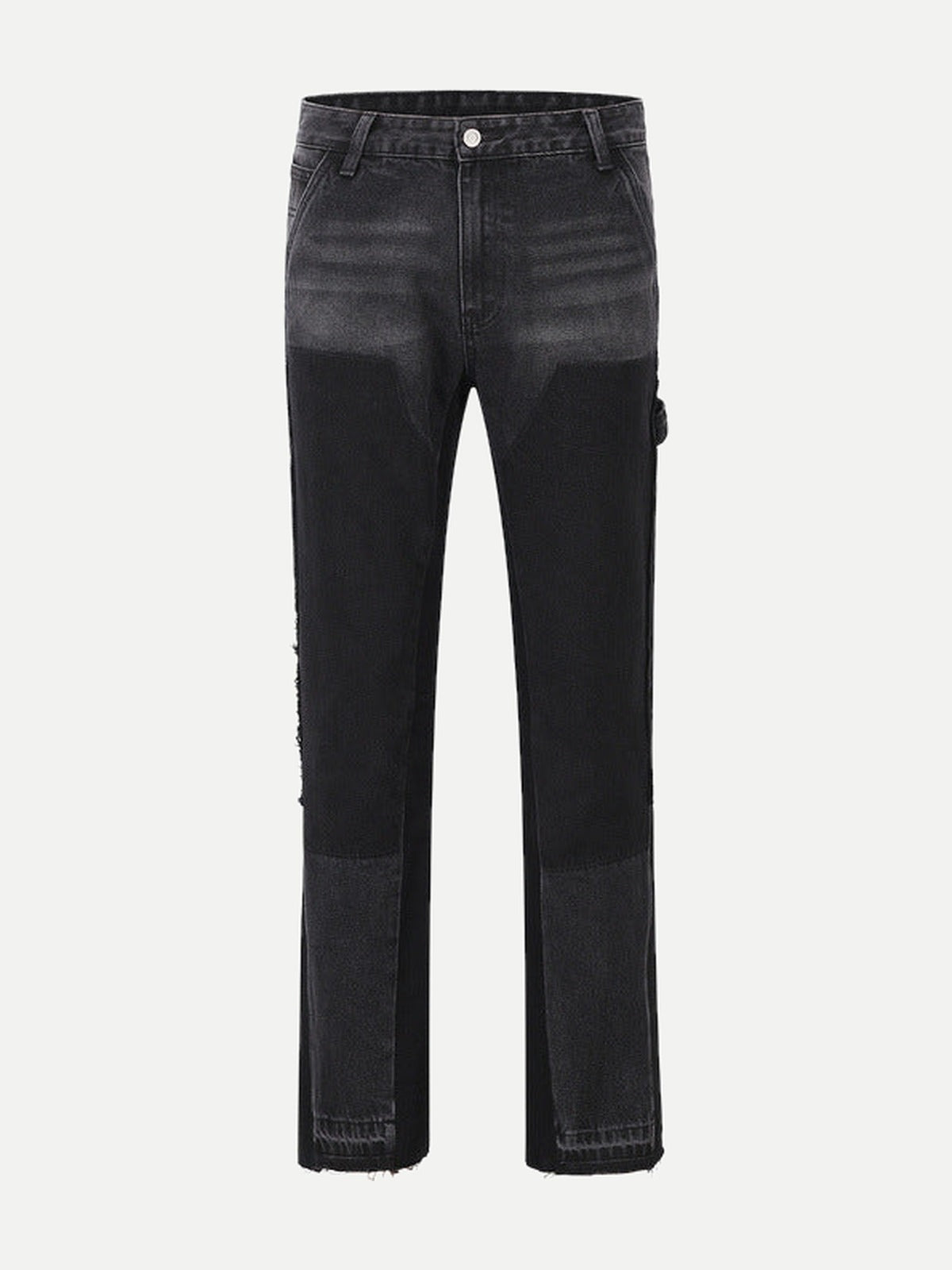 FABEL Flared Jeans – Zwart